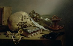 Egy Vanitas csendélet